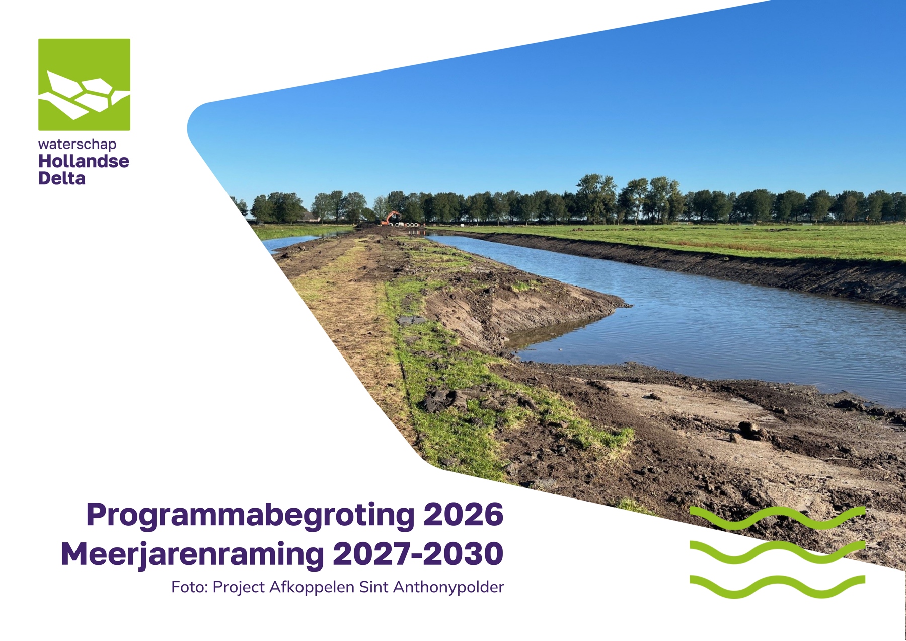 Waterschap Hollandse Delta - Programmabegroting 2025 Meerjarenraming 2026-2029